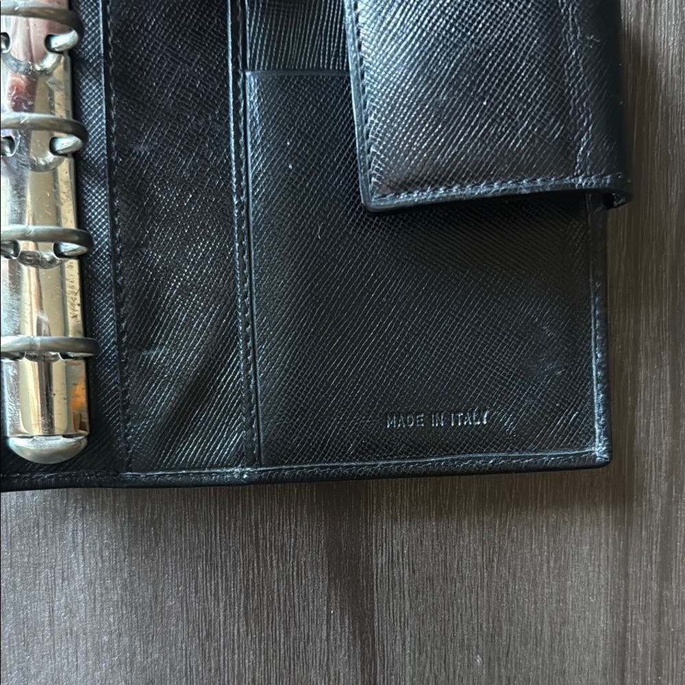 Authentic Prada Black Leather Agenda - Picture 9 of 9
